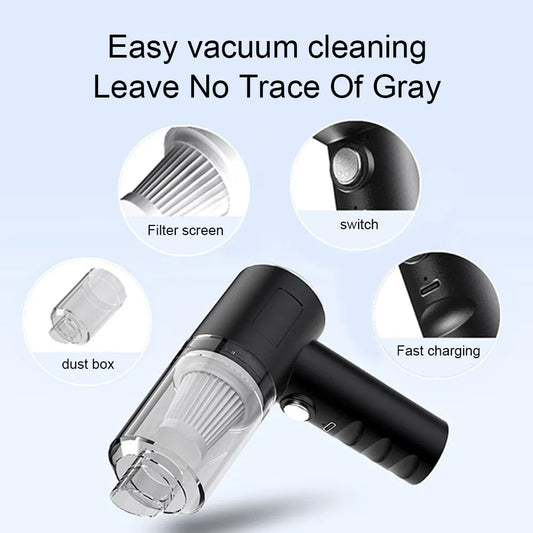 Pro-Clean Wireless Handheld Vacuum - Turbo Suction